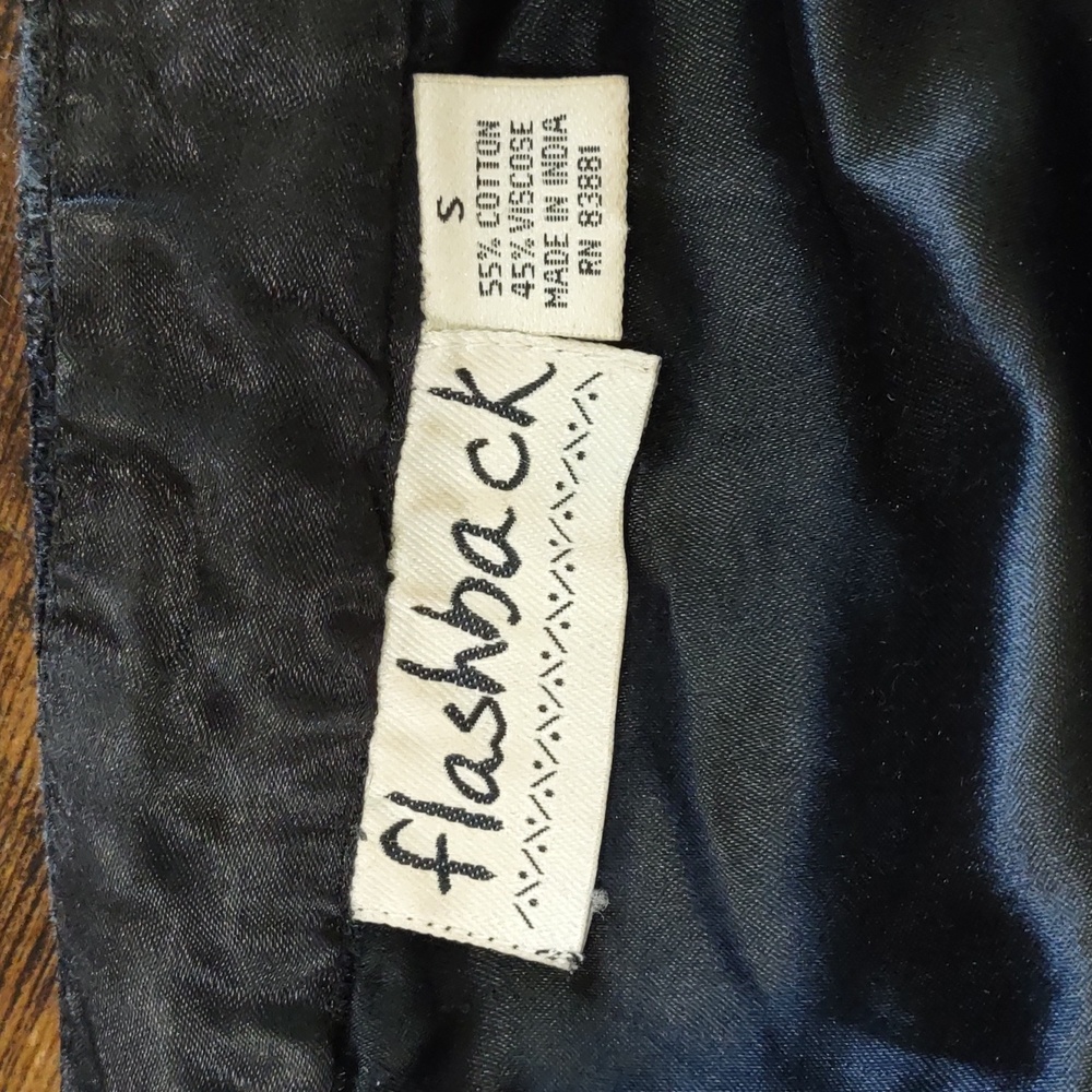 Vintage Flashback Mixed Media Patchwork Jacket - image 7